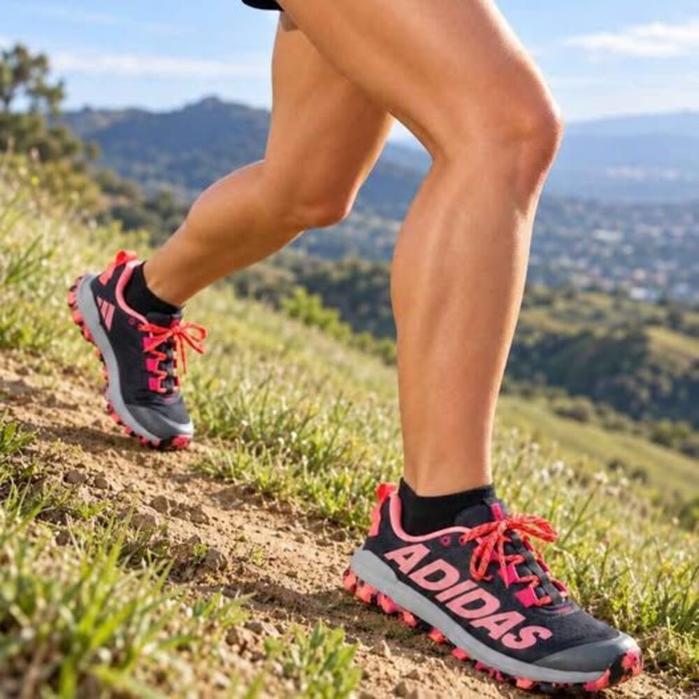 Adidas Vigor TR 6 Women's Trail Running Shoes Black Pink Size 8.5